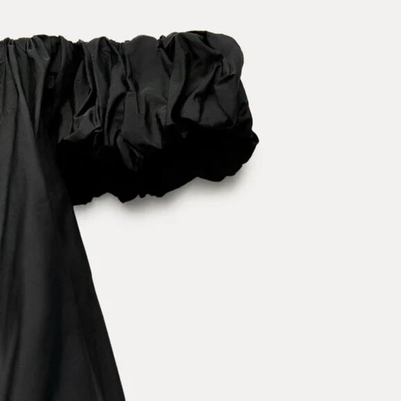 ZARA VOLUMINOUS TAFFETA NEW YEARS DRESS ZW COLLECTION NWT BLOGGER FAV! - Picture 6 of 10